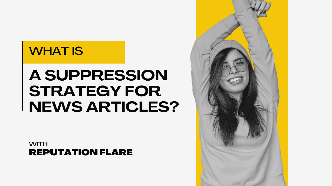 What Is a Suppression Strategy for News Articles
