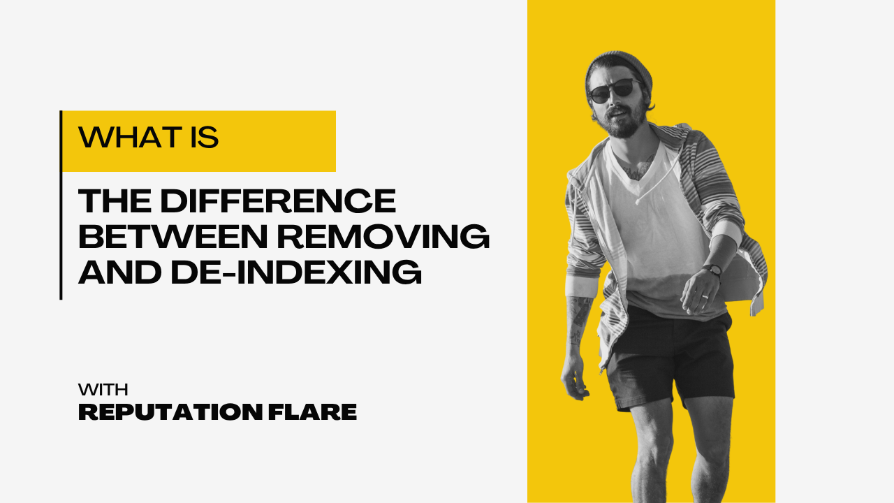 What’s the difference between removing and de-indexing a story